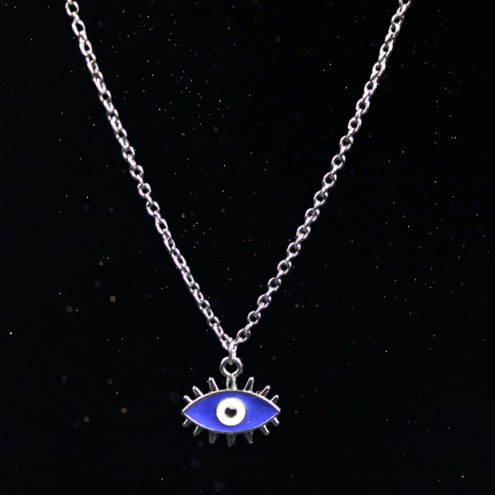 Mystic Eye Pendant Necklace - Elegant Artificial Jewellery by Shree Pramukh Jewellery