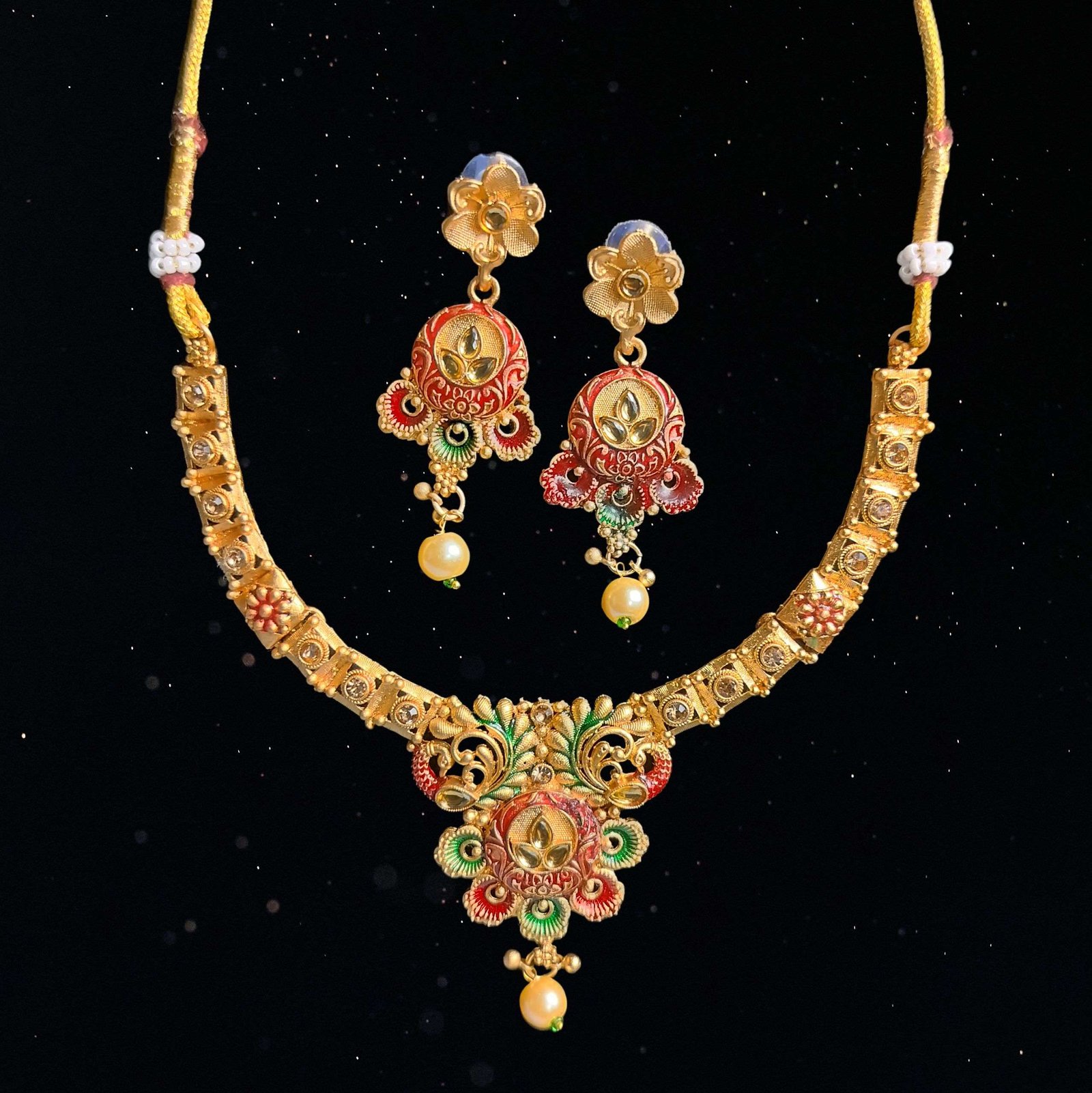 Royal Heritage Set - Premium Necklace and Earring Set | Shree Pramukh Jewellery