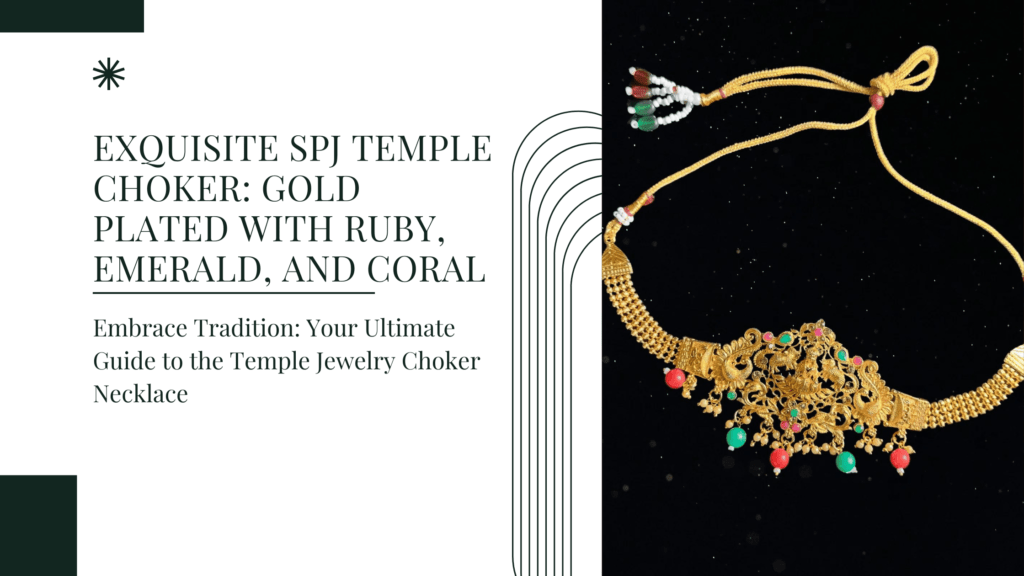 Temple Jewelry Choker Necklace
