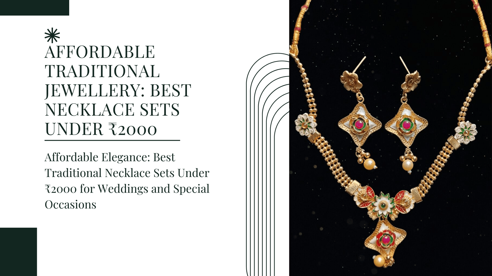 Affordable Traditional Jewellery: Best Necklace Sets Under ₹2000