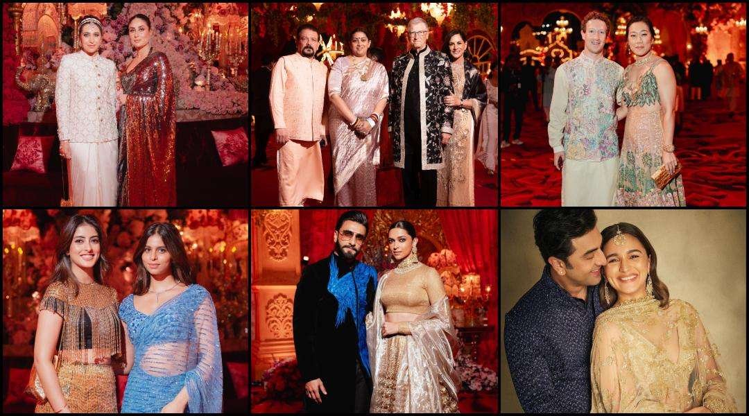 The Grand Affair: Celebrity Dresses and Jewellery at Ambani Son Wedding